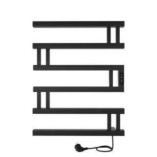 Полотенцесушитель электрический Indigo Muza DGM60-50BRRt 60x50 см чёрный муар